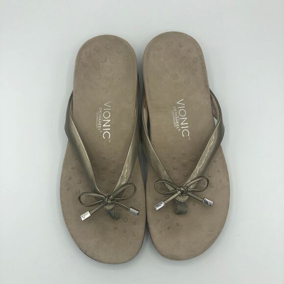 Vionic Bella II Toe Post Sandals | Women's Size 9 - Picture 5 of 9
